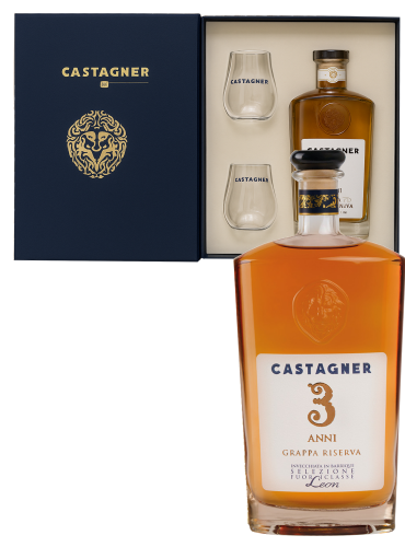 Cofanetto Fuoriclasse Leon Grappa Riserva 3 anni 