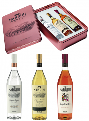 Tris Grappa Bianca + Riserva + Tagliatella 