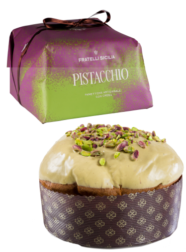 Panettone con crema al Pistacchio 1KG