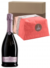 CONF.ORIGINAL FRANCIACORTA ROSE+PANETTONE LA MONTINA