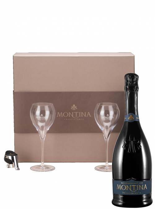 You&Me Franciacorta Dosaggio Zero DOCG con Stopper e Flutes