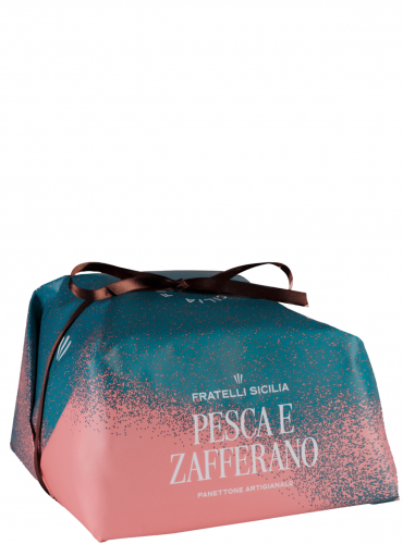 Panettone Pesca e Zafferano 1 kg