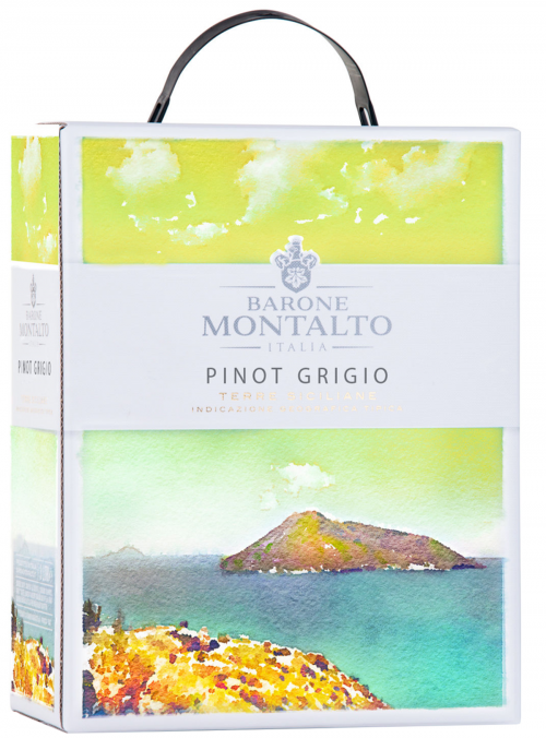 Pinot Grigio Wine Box Terre Siciliane IGT