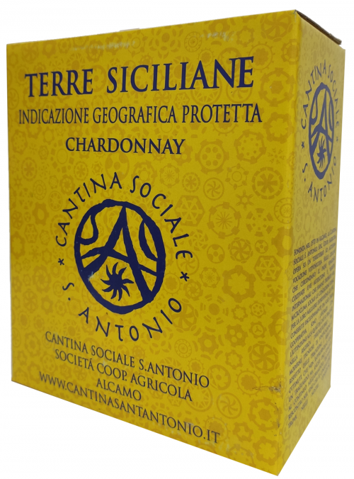 Chardonnay Wine Box Terre Siciliane IGT
