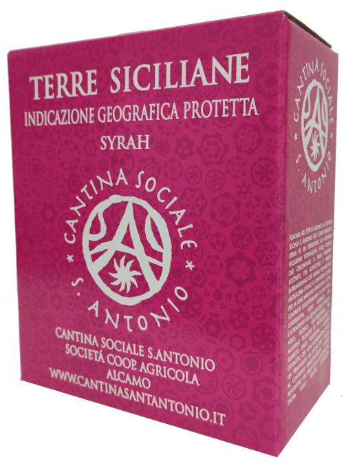 Syrah Wine Box Terre Siciliane IGT
