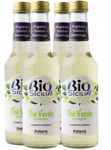 Thè Verde Lemongrass Bio (4 x 275 ml)