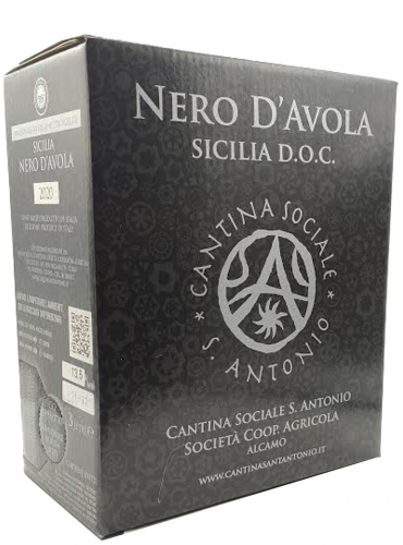 Nero d'Avola Wine Box Sicilia DOC