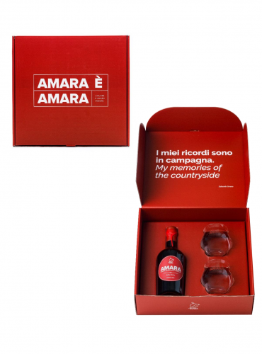 Confezione Amara cl50 con bicchieri