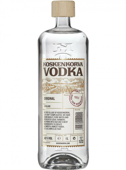Vodka Original Pouring