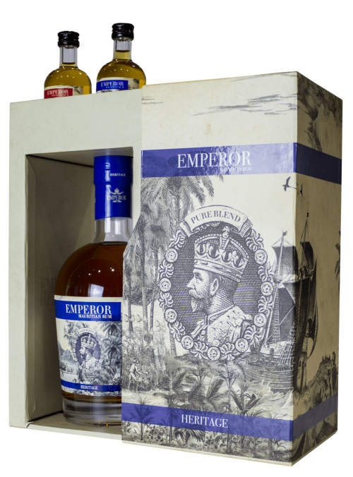 Rum Emperor con 2bott.5cl Rinaldi