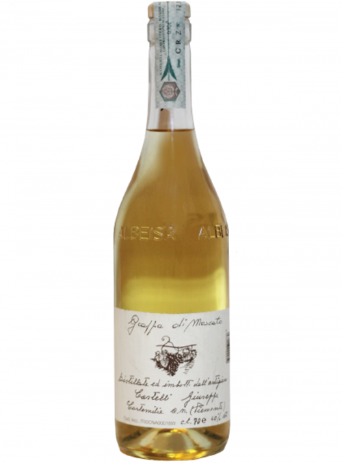 Grappa Gialla Moscato Castelli