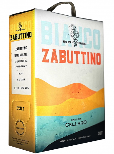 Zabuttino Chardonnay Winebox Terre Siciliane IGT