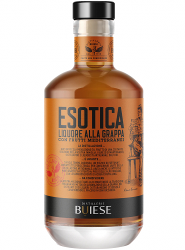Esotica Liquore alla Grappa with Mediterranean Fruits