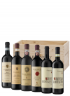 Le Storiche Toscane in cassa legno (6 bottiglie) 
