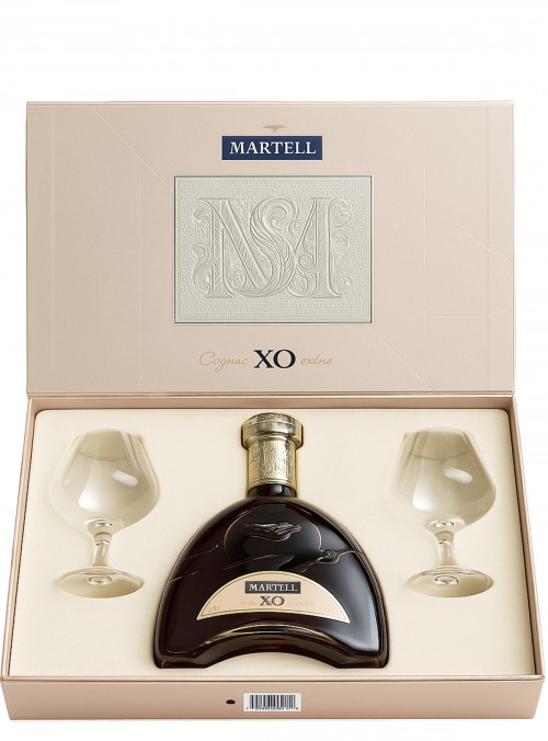 Cofanetto Cognac XO con calici (Imperfetta)