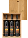 Poggio all'Oro Brunello di Montalcino DOCG in cassa legno (3 bottiglie)