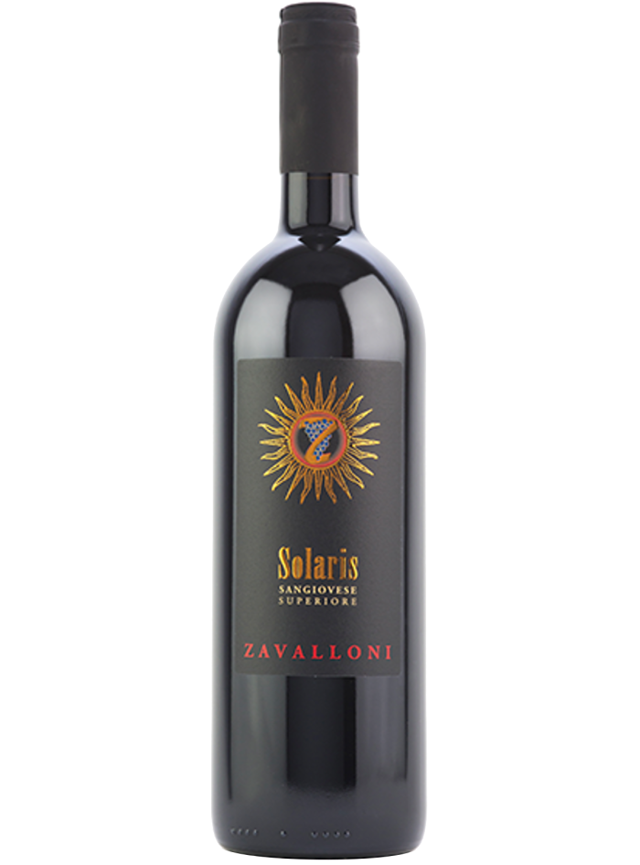 SOLARIS SANGIOVESE DI ROMAGNA SUP 2022 CL75 ZAVALLONI SOLARIS SANGIOVESE DI ROMAGNA SUP 2022 CL75 ZAVALLONI