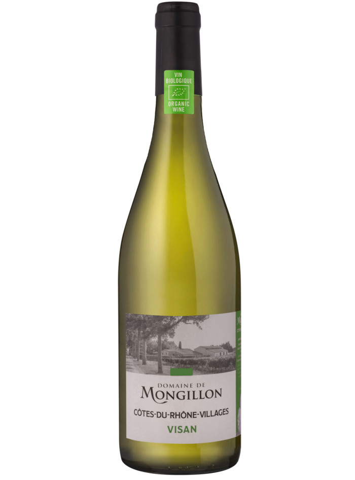 COTES DU RHONE BLANC CL75 2022 DOMAINE DE MONGILLON VISAN COTES DU RHONE BLANC CL75 2022 DOMAINE DE MONGILLON VISAN
