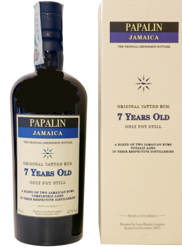 Papalin Jamaica Vatted Rum 7YO Blu Edition