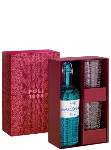 MARCONI 42 GIN & TUMBLER POLI MEREGALLI