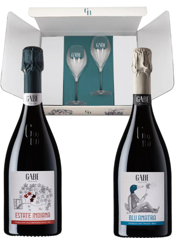 ASTUCCIO PREMIUMBOXCON 2 CALICI GABE