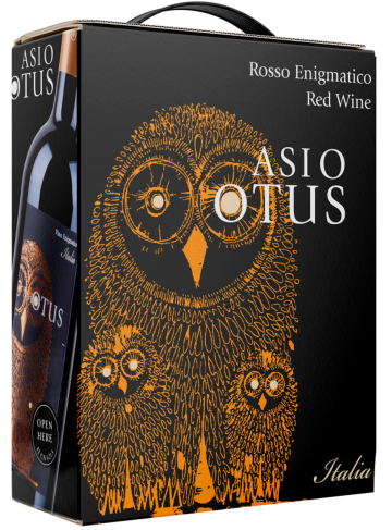 Asio otus  Rosso Enigmatico Bag in Box