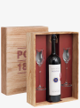 CONF.SASSICAIA & 2 BICCHIERI CONF.GRAPPA MEREGALLI
