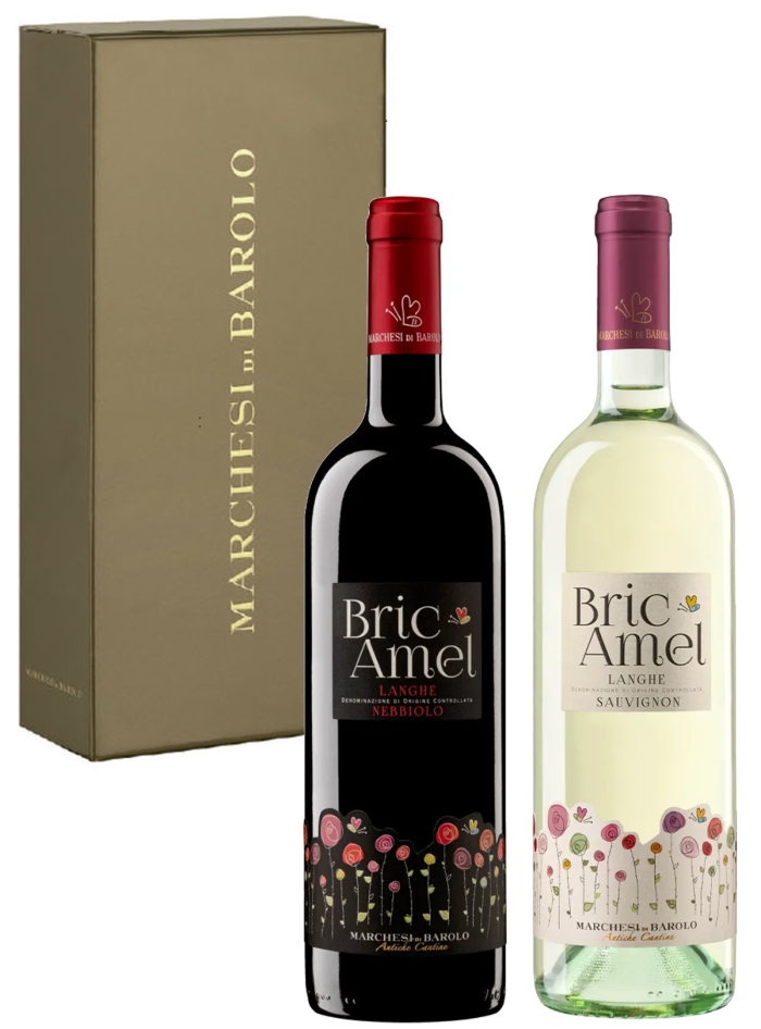 CONFEZ. 2 BOTT. BRIC AMEL MARCHESI DI BAROLO CONFEZ. 2 BOTT. BRIC AMEL MARCHESI DI BAROLO