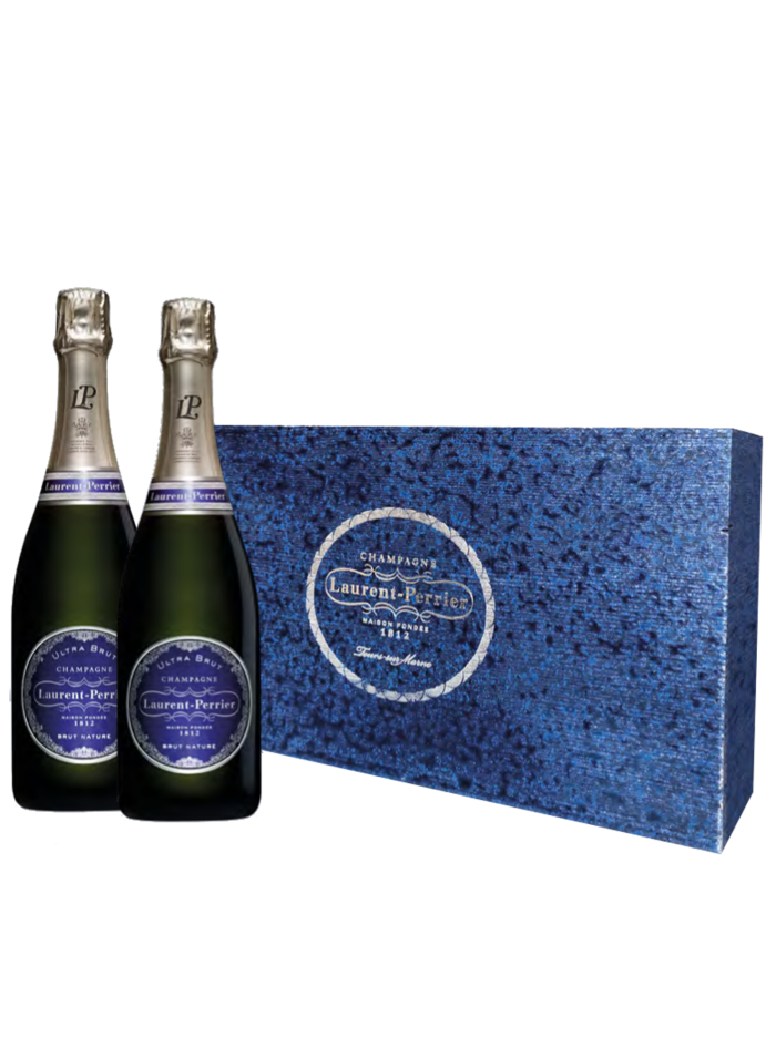 Cassa legno cuvee ultra brut 2bott.Laurent Perrie Cassa legno cuvee ultra brut 2bott.Laurent Perrie